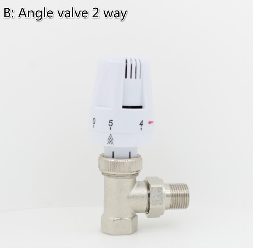 Thermostaat radiator controle thermostaatkraan messing thermostatische radiator hoofd DN15 DN20 DN25