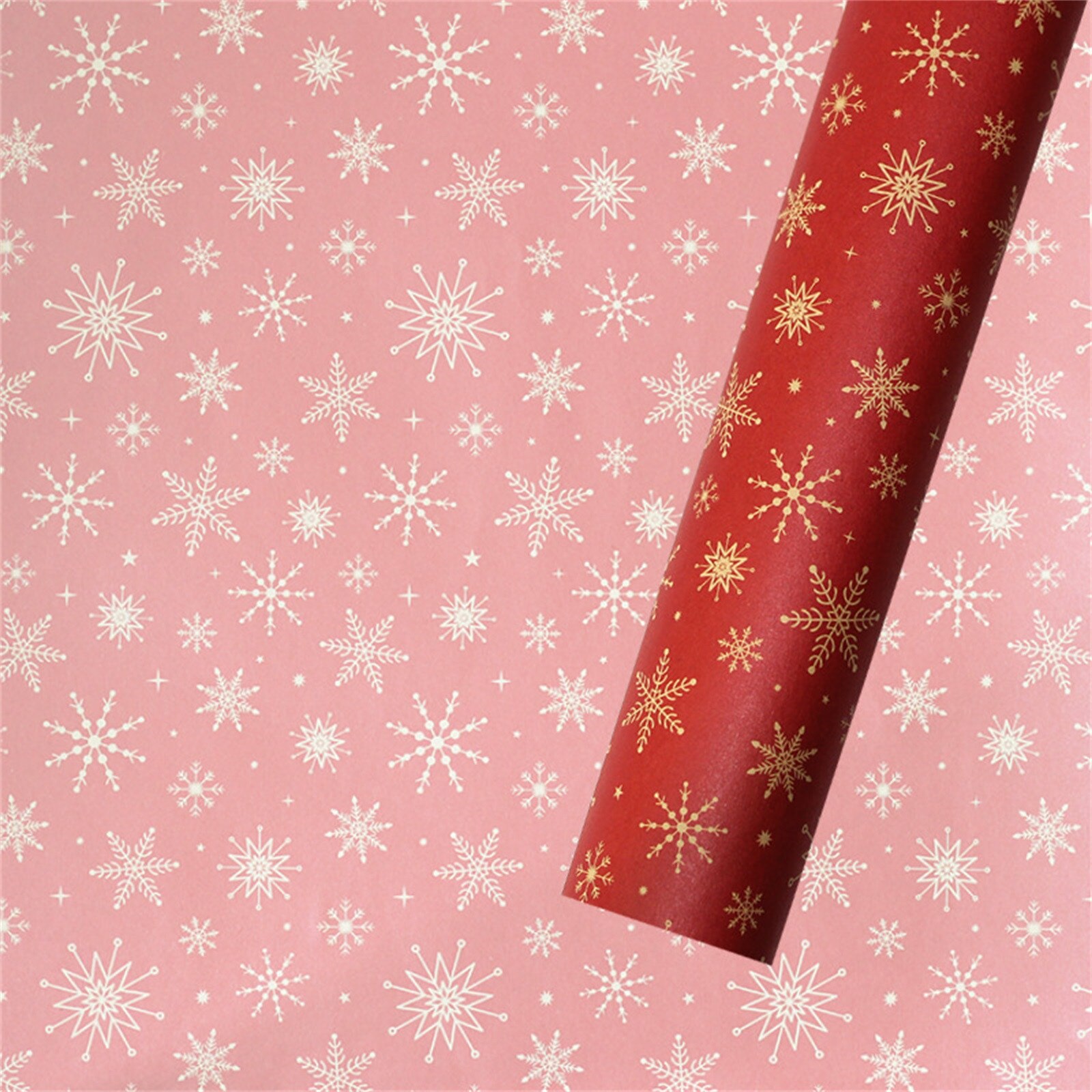 Christmas Printing Kraft Paper Roll Crafts Art Packaging Decorative Paper Christmas Home Decoration Year Party Paper#50