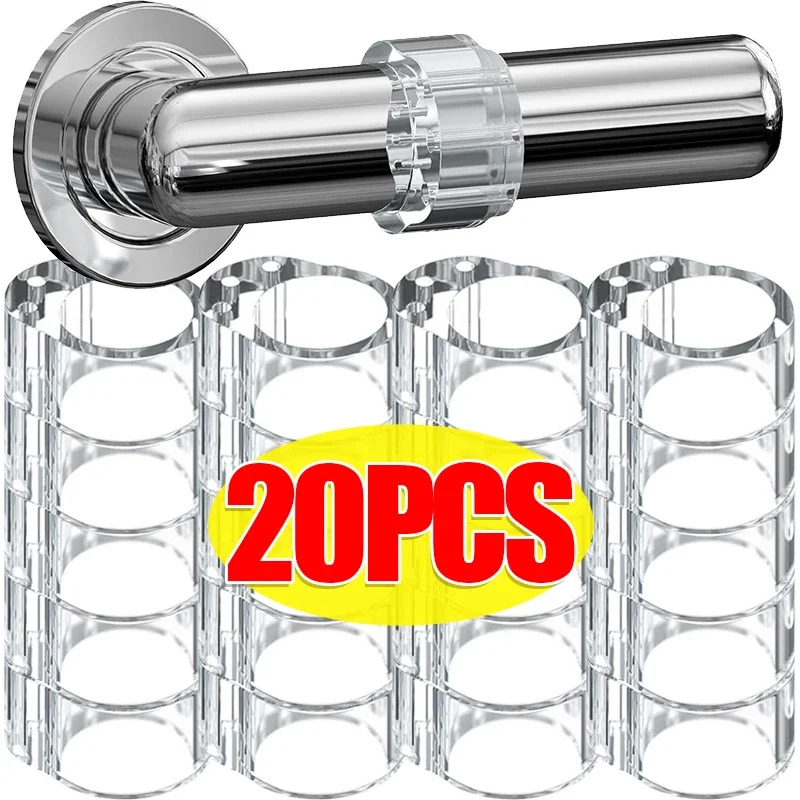 1/20 stuks Deurstopper Transparant Siliconen Deurgreep Meubilair Pad Knop Bumper Muur Impact Buffer Baby Veiligheid Bescherming Supply