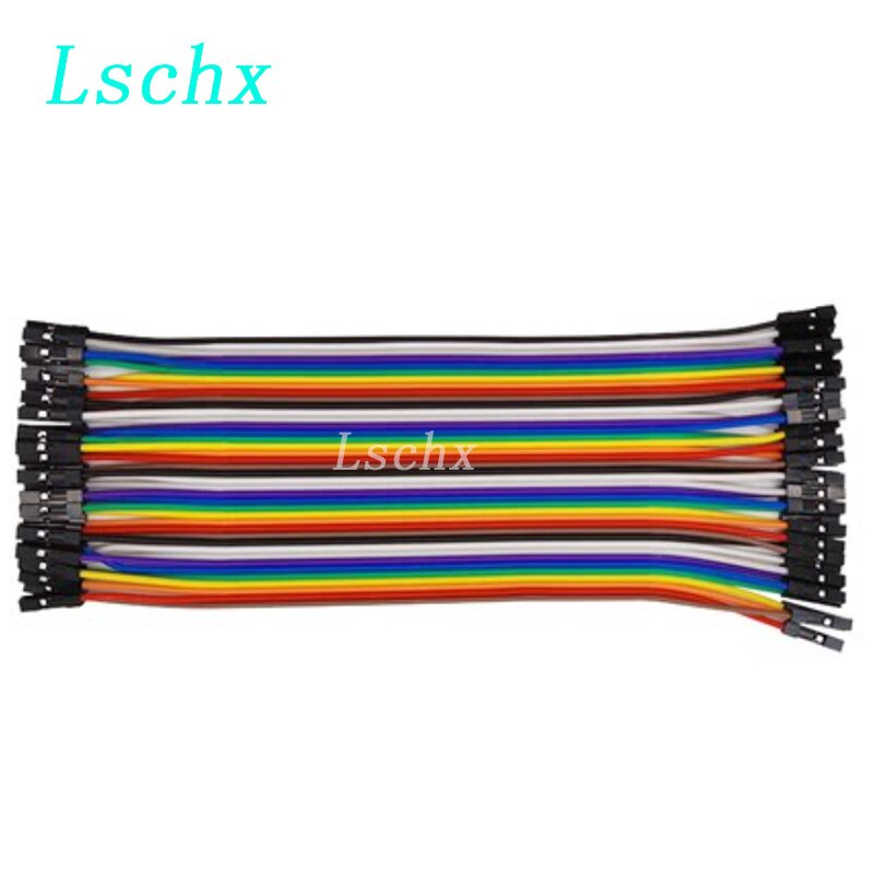 Fils de Raccordement DuPont pour Arduino, Câble de Connexion Mâle à Mâle + Femelle à Femelle et Mâle à Femelle, Kit de Bricolage, 40 Pièces