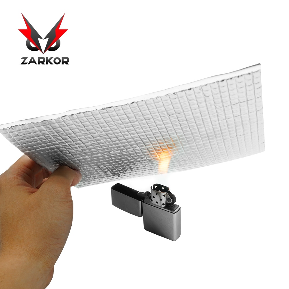 Zarkor l mina De Aluminio Insonorizada Para Coche 50x200cm Aislamiento Ac stico Material 