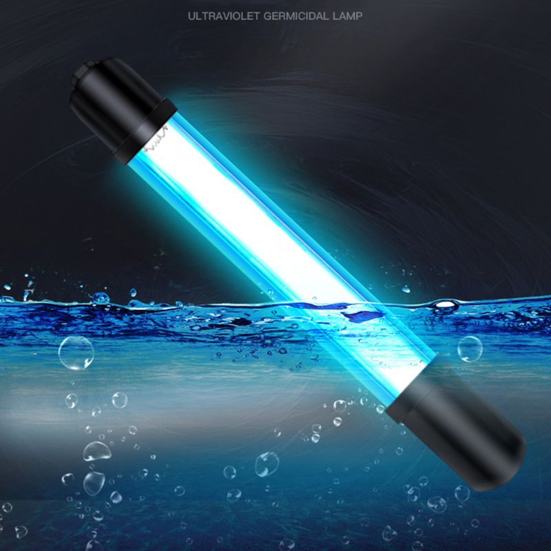 Fish Tank Sterilize Clean Lamp Submersible Fish Pond UV Disinfection for Aquarium Water Clean Clear Waterproof Light