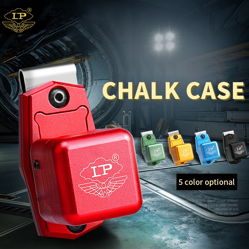 Kleurrijke Lp Magnetische Biljart Krijthouder Pool Biljart Accessoires Aankomst Snooker Krijt Gevallen Met Sterke Magneet