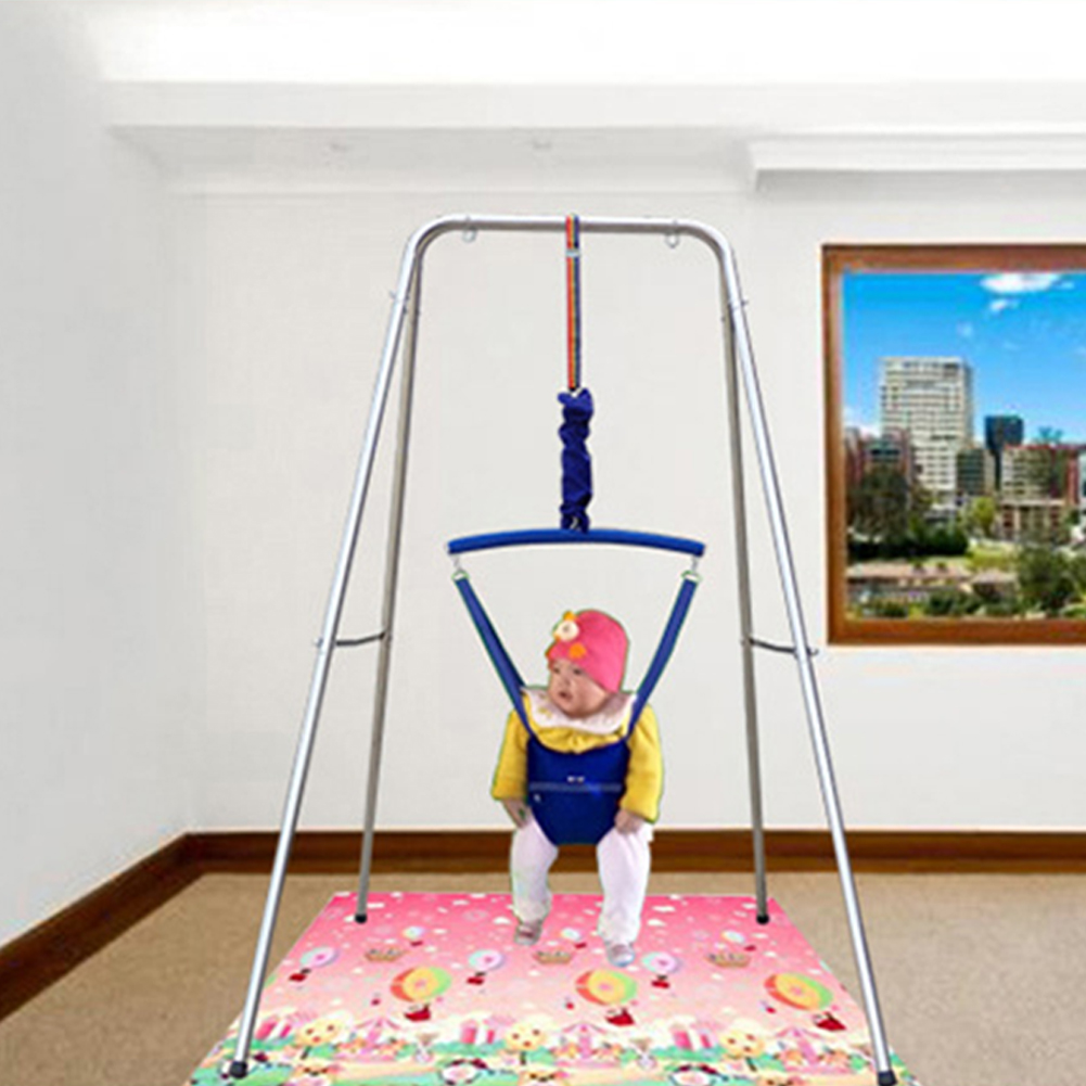 freundlicher Hängen Springen Stuhl Einstellbar Baby Schaukel Springenden Sitz draussen Fitness Sport Sensorische Ausbildung ÜSpund Spielzeug