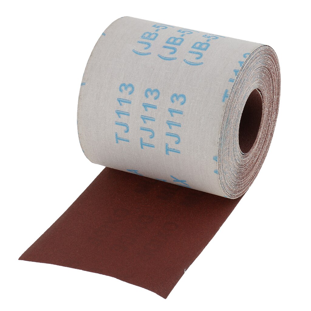 10m X 100mm Waterproof Emery Cloth Sandpaper Roll Abrasive Tool 180 Grit