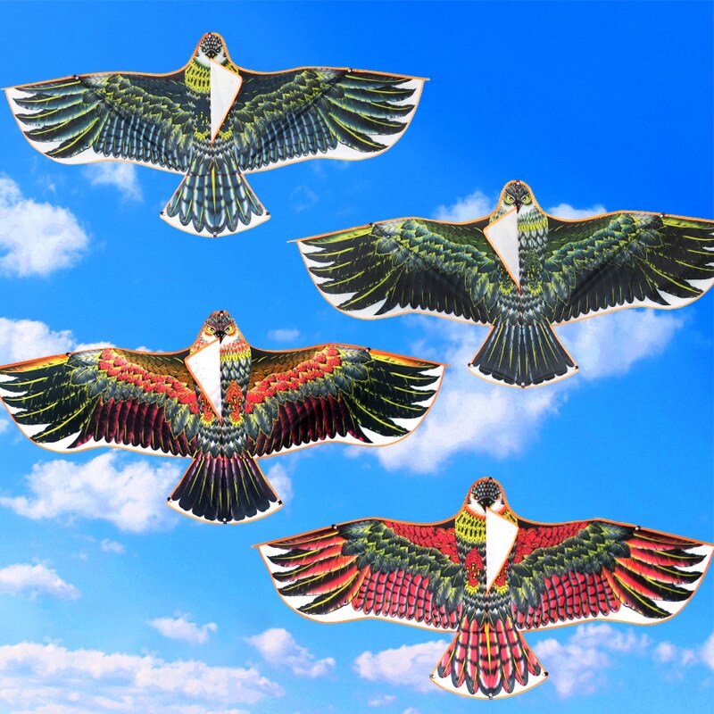 Garten Tuch Spielzeug 1,2 m Flache Adler Drachen freundlicher Fliegen Vogel Drachen Windsack draussen Spielzeug Für freundlicher