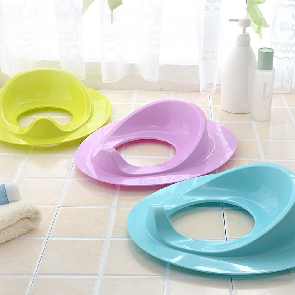 Plast potträning barn småbarn bebis pojkar flickor kudde matta toalettsits