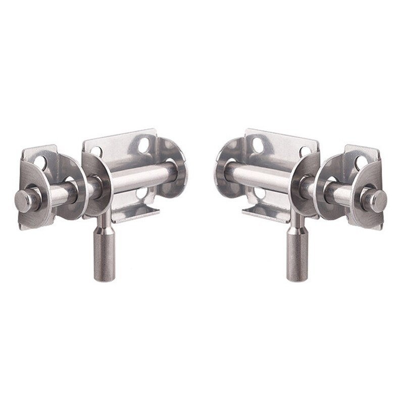 1Pc Slide Bolt Gate Klink Roestvrij Staal Barrel Bolt Gate Klink Deurslot Raam Klink Deur Bouten deur beveiliging klink