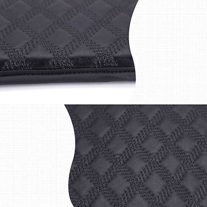 Leren auto middensteun stoel mat kussen kussenhoes beschermende styling armsteun kussen zwarte auto middenconsole arm