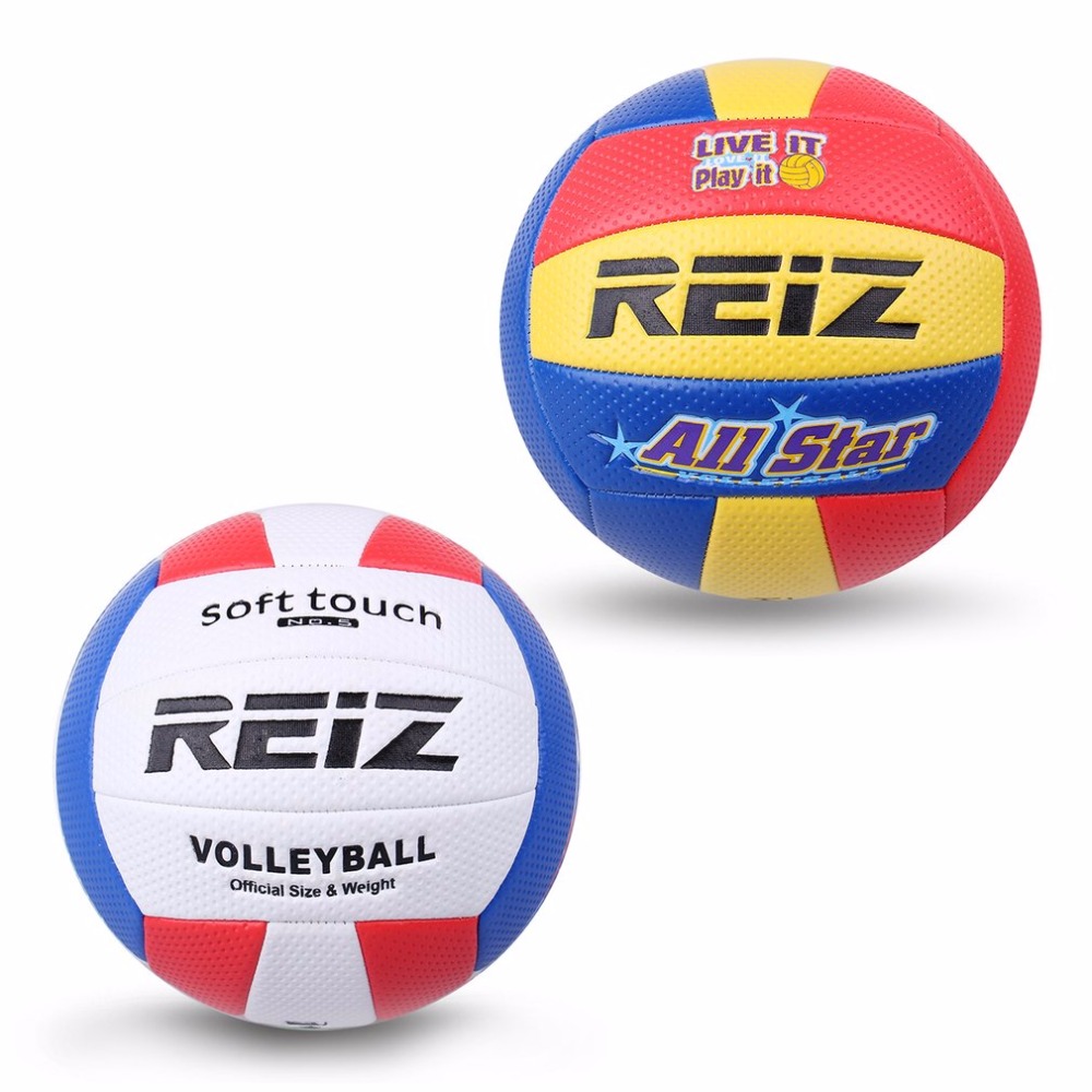 Soft Touch PU Leather 5# Volleyball Ball Outdoor Indoor Training Competition Standard Volleyball Ball For Students