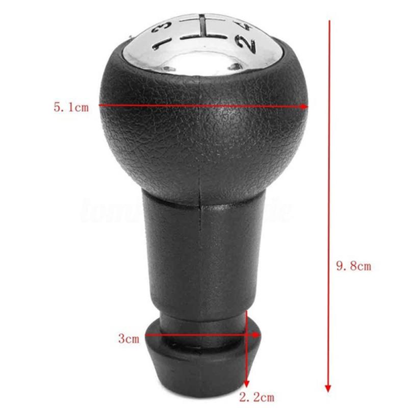5 Speed Gear Shift Car Lever Knob Lever Head For Peugeot 207 Citroen Saxo Xsara Xantia C2 C3 C4 Picasso BERLING Car Accessories