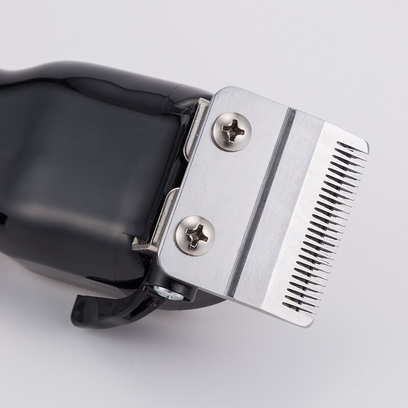 Kemei 100-240v genopladelig hårtrimmer elektrisk hårklipper skægtrimmer ledningsfri hårklipper barbermaskine