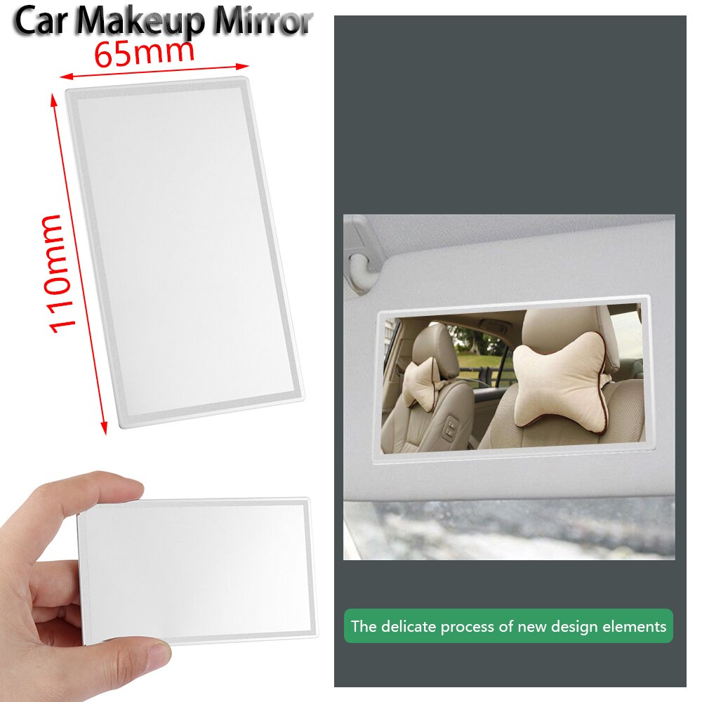 Miroir de maquillage de voiture en acier inoxydabl – Grandado