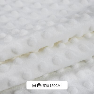 50x160cm Minky Fabric For Sewing 14 Colors Super Soft Eco-Friendly Polyester Minky Dot Plush Fabrics By The Meter: jlfz740