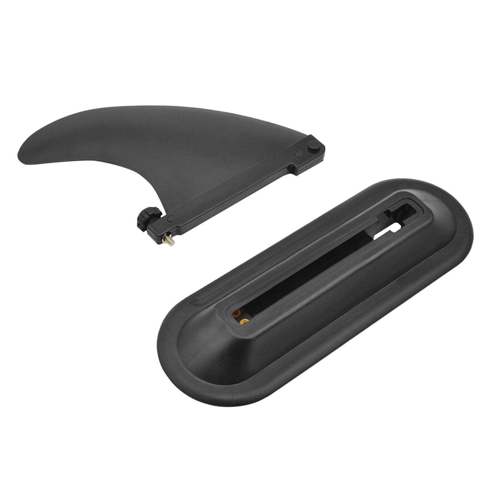 Abnehmbare surf-seitenfinne mit basis für stand-up-paddle-boards, longboards, surfbretter, paddleboards und sup-zubehör