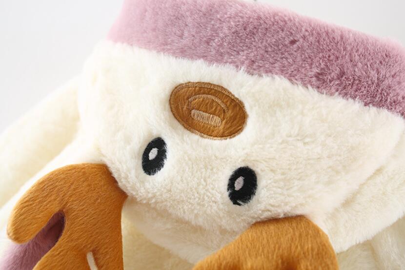 Baby mädchen warme Jacke Winter Baby schal freundlicher kleidung Baby mädchen Vlies Party oberbekleidung für 0-2 t Baby mädchen Karikatur Mantel