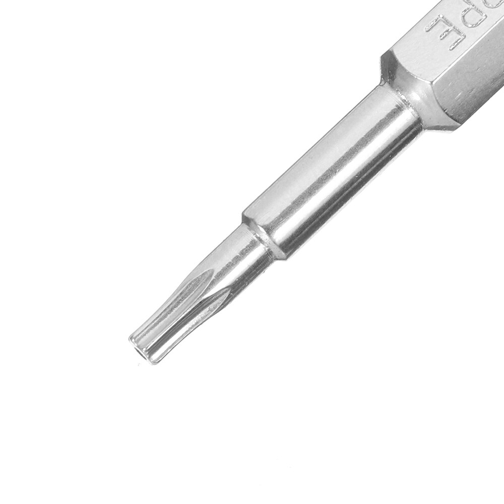 Broppe 12Pcs Set Security Bit Set Tamper Proof Screwdriver Drill Bit Screw Driver Bits Hex Torx Flat Head 1/4" Driver Bits