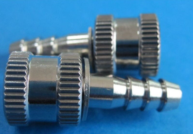 10pcs/lot NIBP Cuff Metal Connector For GE DINAMAP Adapter Hose