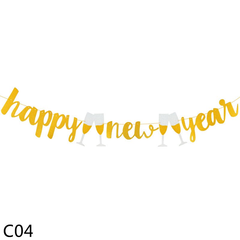 1pc guirlandes de bannières joyeux noël, bricolage, artisanat en papier, lettres multi-styles, décoration florale pour la maison, décoration suspendue de noël: C04