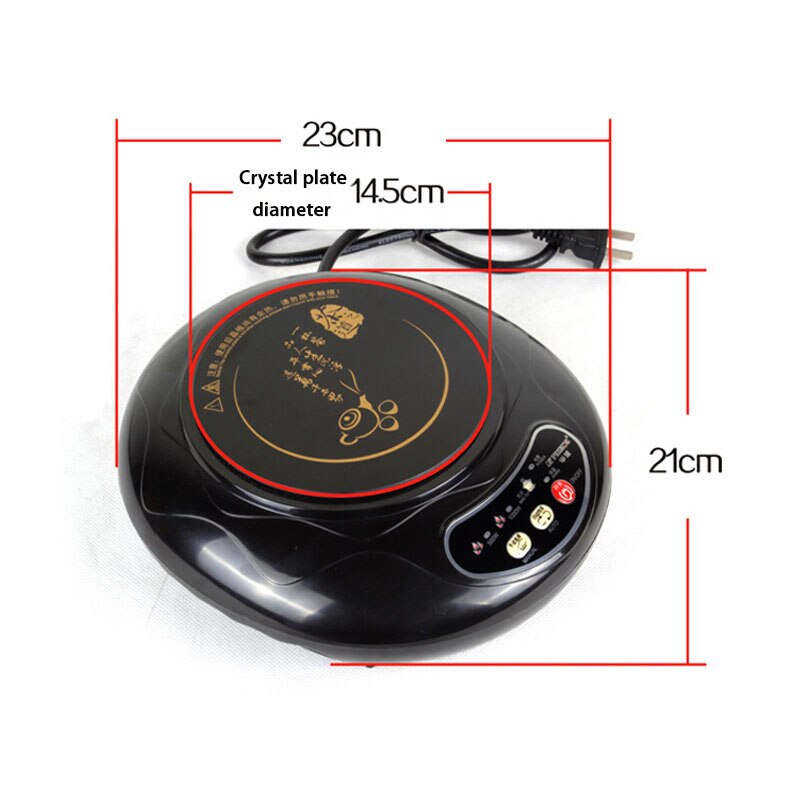 Household mini electric induction cooker Heat milk water boiled Countertop burner stew porridge noodles hotpot stove