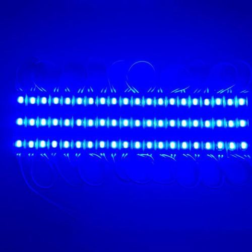 Bande lumineuse RGB LED SMD 5630, lot de 20 pièces, blanc , blanc, rouge, vert, bleu, Module d'éclairage RGB, 3 diodes, étanche