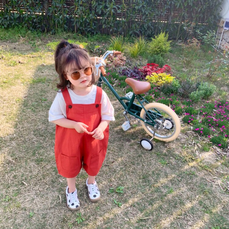 2 3 4 5 6 7 jaar baby overall zomer kinder jarretelles korte broek peuter meisje casual bandjes korte broek overalls 2-7y