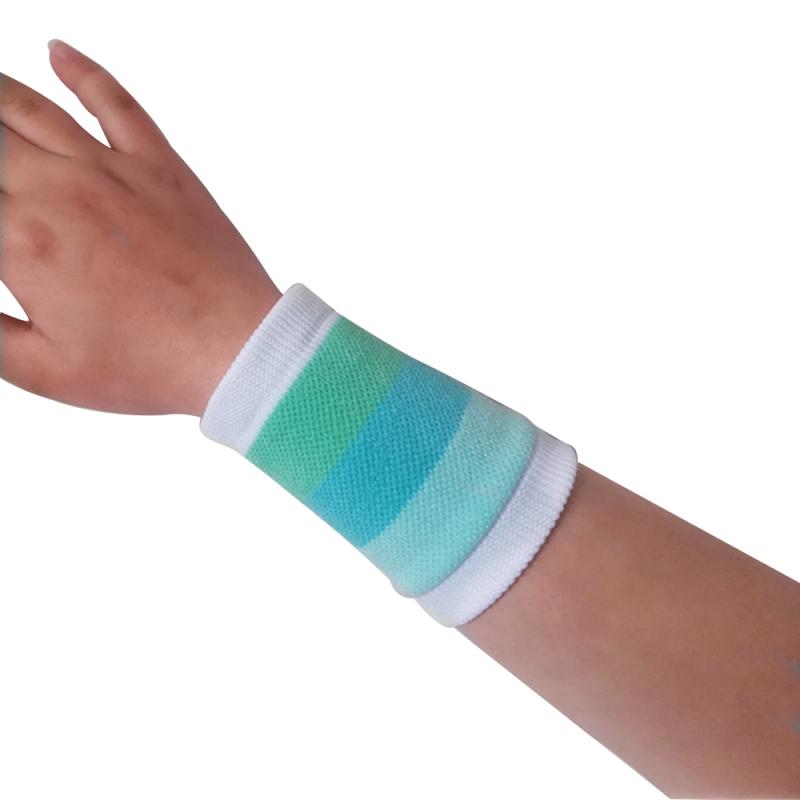 Unisex handledsband gym tunn stickning armband ventilera handleds skydd arm svett absorbera ärm handduk band armband: 07