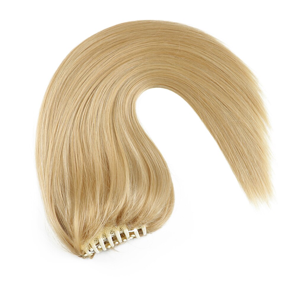 Azqueen Synthetische 22 "Lange Rechte Haar Klauw Paardenstaart False Haar Op Klauw Clip Staart Huis Paardenstaart Staart Haar