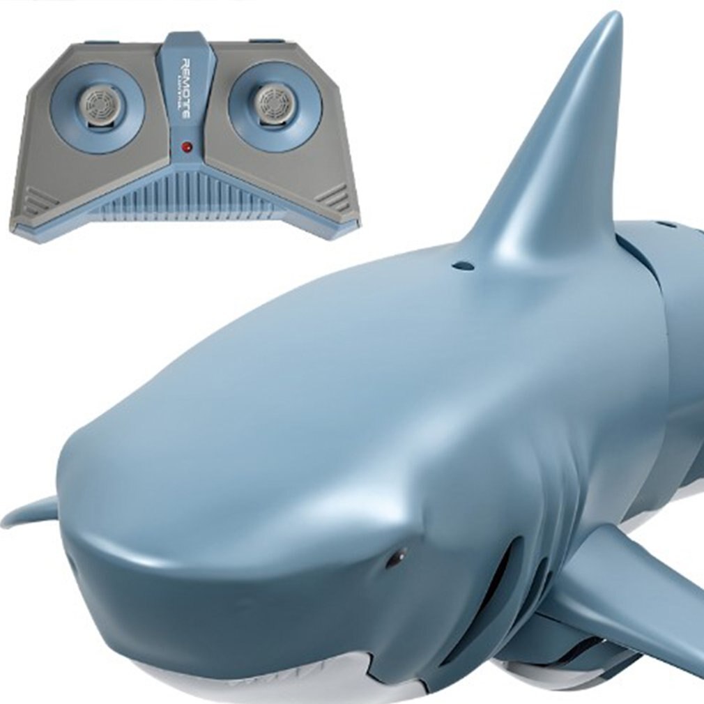 Electric Remote Control Shark With Charging Launching Model Toys Simulation Swing Brain Game Parent-Child Communication