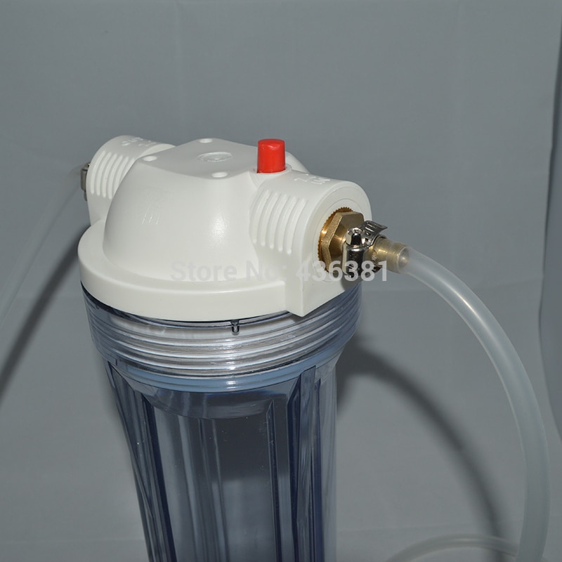 10" Beer Filter Housing with 30" lengths of tubing and liquid ball lock fittings beer brewing equipments retail and