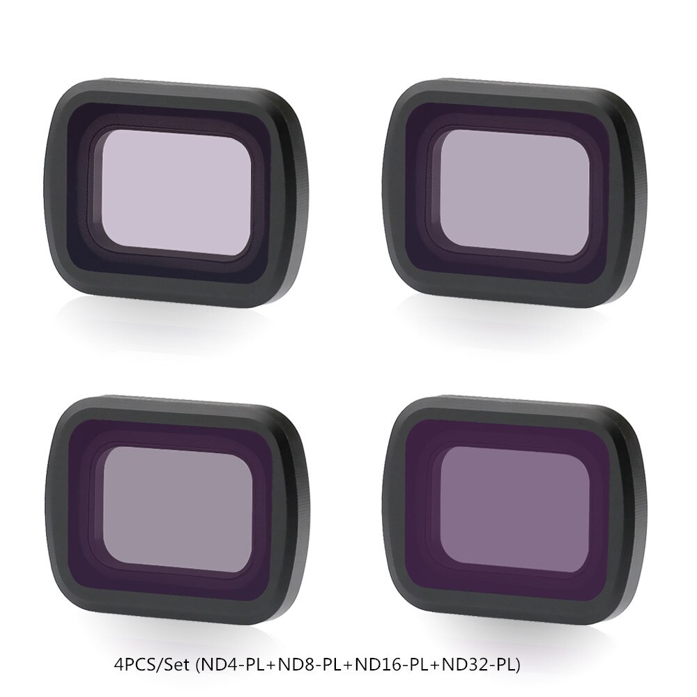 Gimbal Lens Filter Cpl NDPL4 8 16 32 Filter Set Kit Voor Fimi Palm 2 Gimbal Camera Handheld Actie Camera accessoires: 4PCS