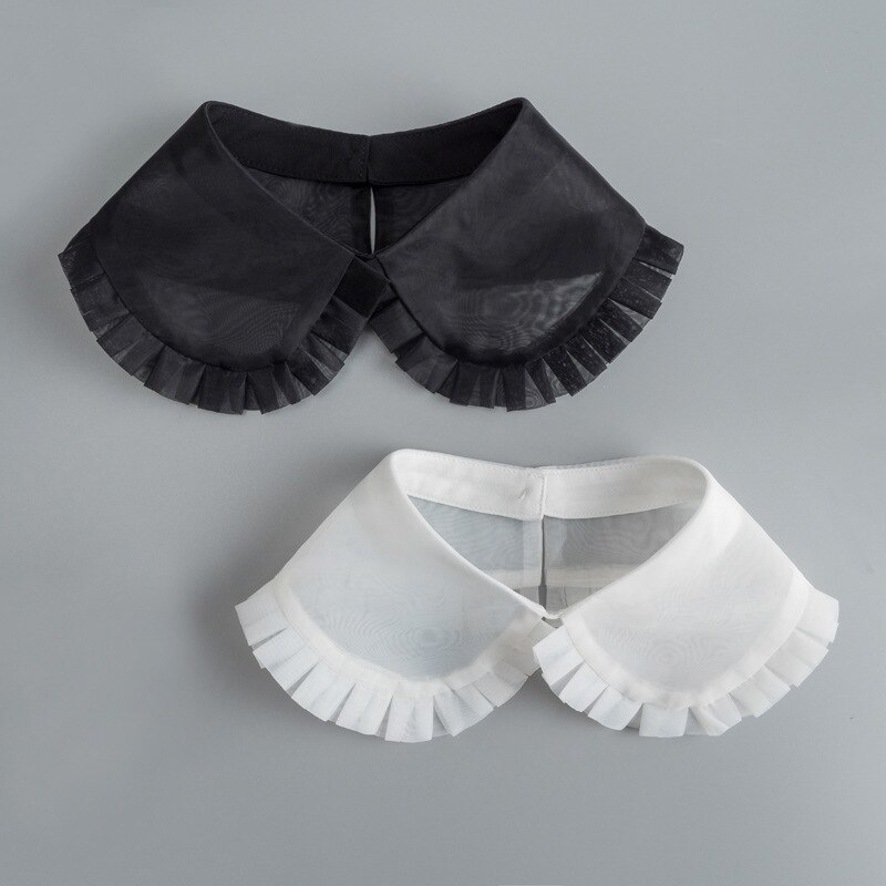 Vrouwen Shirt Valse Kraag Jurk Afneembare Valse Faux Kraag Ketting Choker Tie Meisjes Kant Nep Kraag Decoratieve