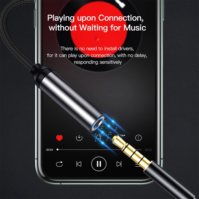 Kuulaa för iphone  to 3.5mm hörlurar adapter för iphone 11 pro 8 7 aux 3.5mm jack kabel för ios adapter tillbehör