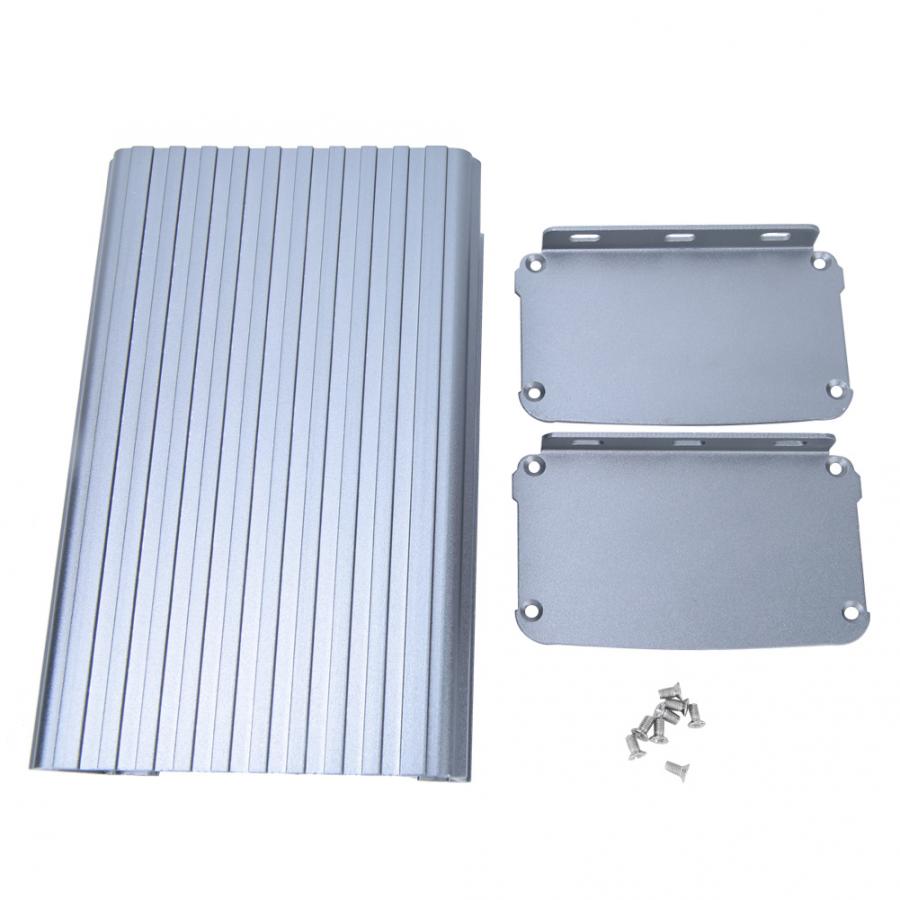 Vandtæt boks gør-det-selv elektronik projektboks aluminium køleboks strømforsyning kabinet 55 x 95 x 150mm hus elektronik