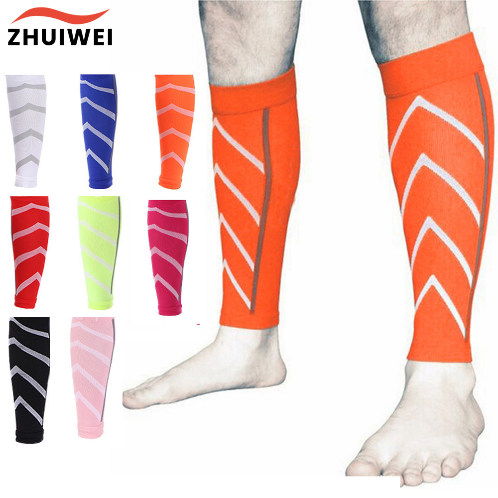 1Pair Calf Compression Sleeves Running Leg Compression Sleeve 20-30mmHg Compression Socks for Shin Splint For Men Women