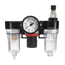 Ac2000 1/4 tommer lufttryksfilter regulator olie-vand-udskiller smøreapparat fugt vandlås renser olie-vand separator: Default Title