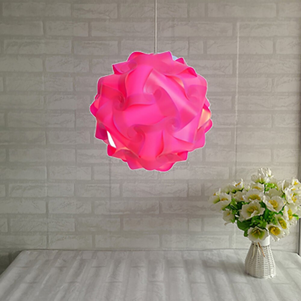 Bricolage Puzzle abat-jour scie sauteuse lampe moderne abat-jour lampe couverture plafond lustre pendentif lumière couverture décor à la maison