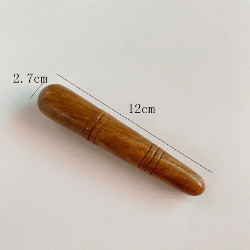 Skönhet hälsa naturlig trä fotmassagepinne lindra muskelvärk avslappnande verktyg fotreflexologi massager: Violett