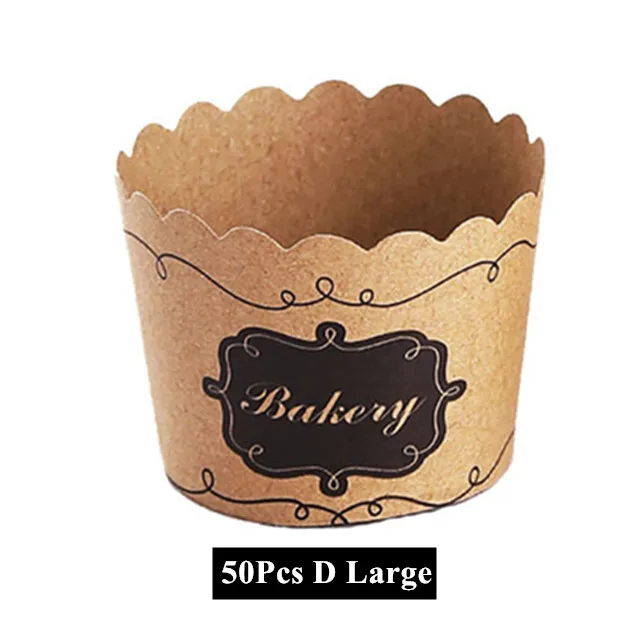 50 Uds. De vasos de papel para magdalenas, envoltorios para hornear pasteles, suministros para fiestas de panadería, molde para pastel de boda, revestimientos para magdalenas y magdalenas, suministros para hornear: Verde claro