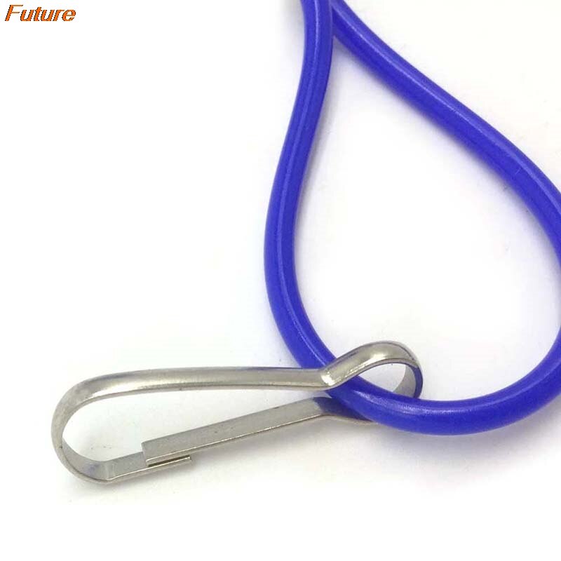 2x Motorboat Safety Lanyard Cable Rope Outboard Motor Blue Emergency Stop Switch Pull Rope