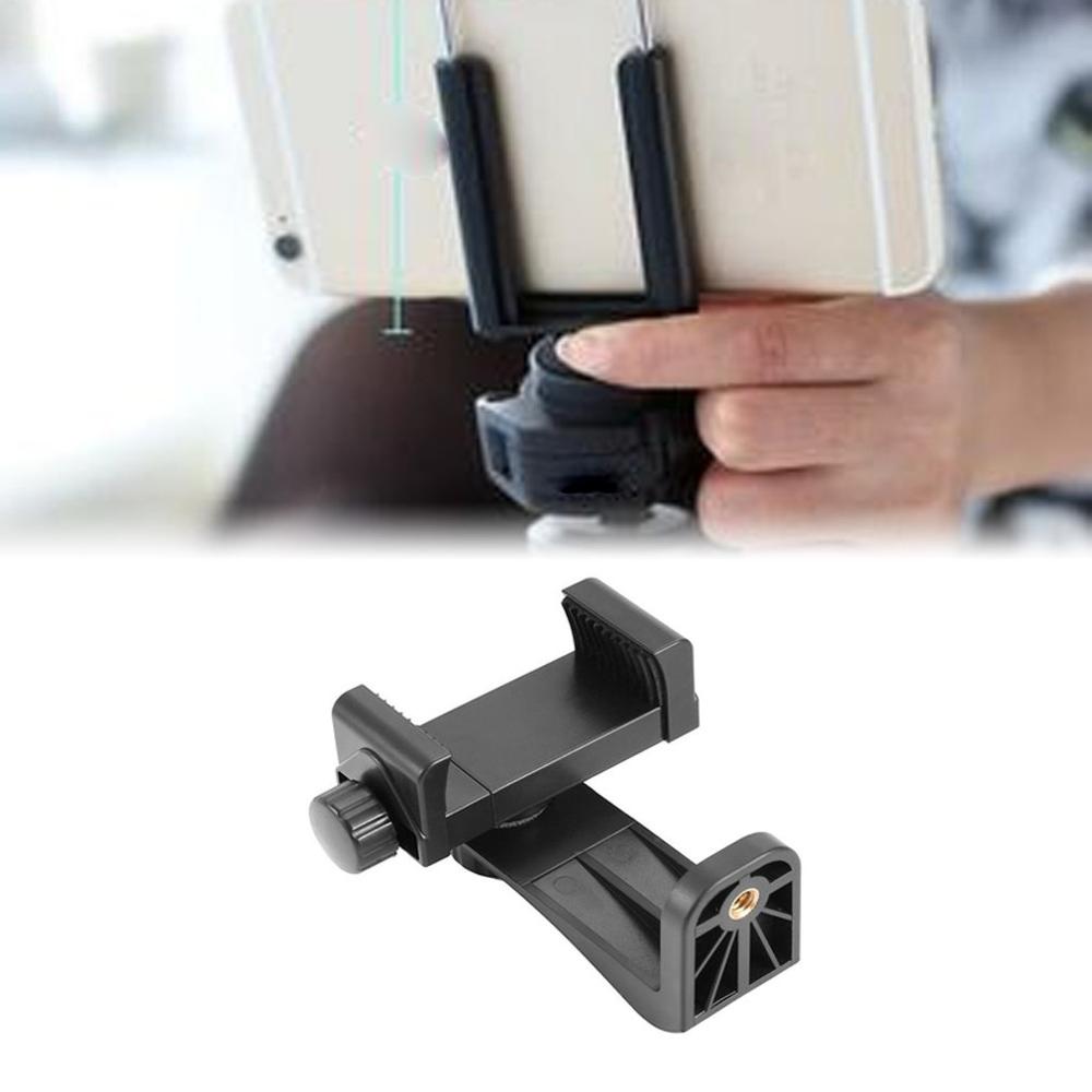 Cell Phone Clip Vertical Bracket Smartphone Tripod Mount Holder 360 Degree Rotation For All Cell Phone