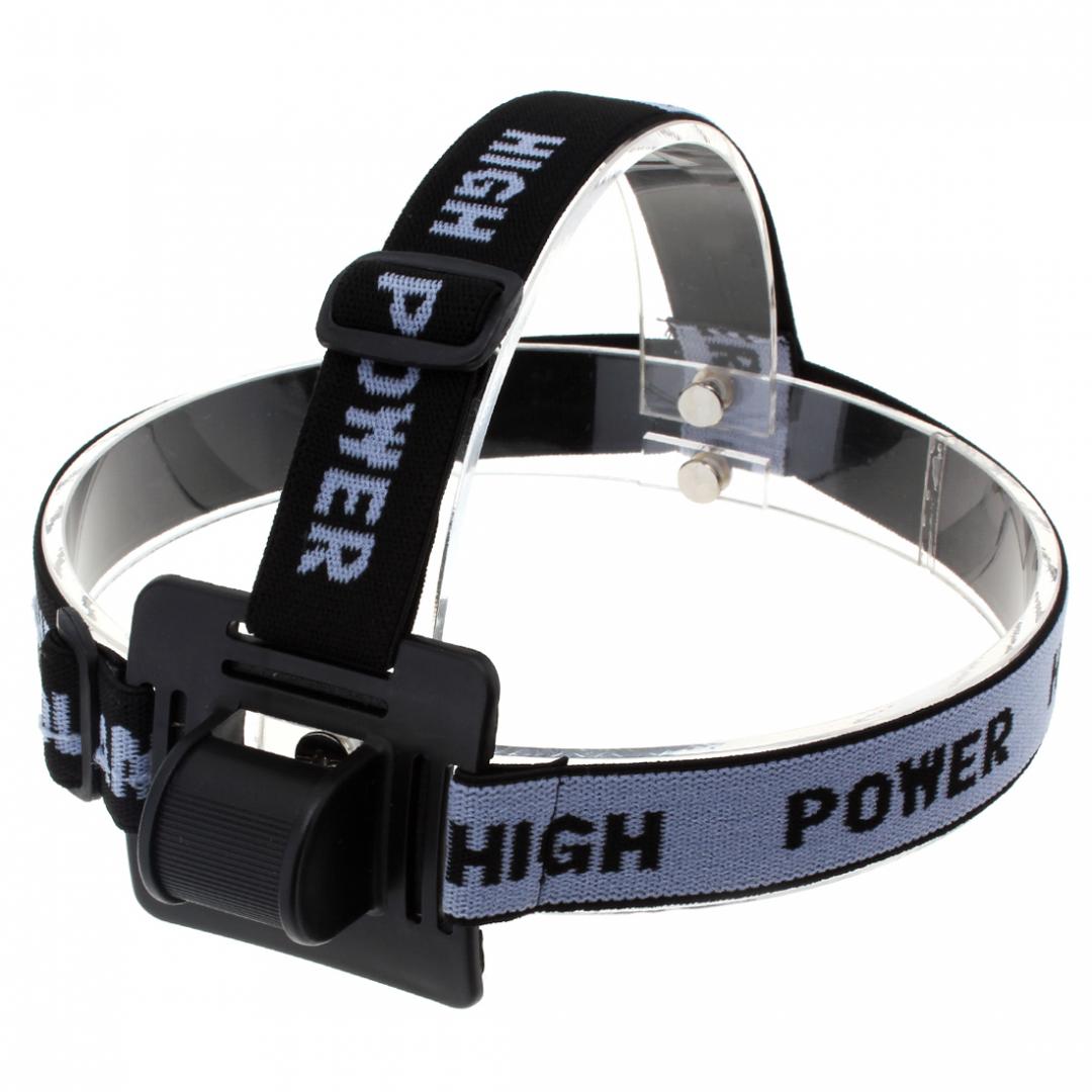 Hoofd Licht Strap Mount Lamp Band Hoofdband Voor Koplamp-Zwart
