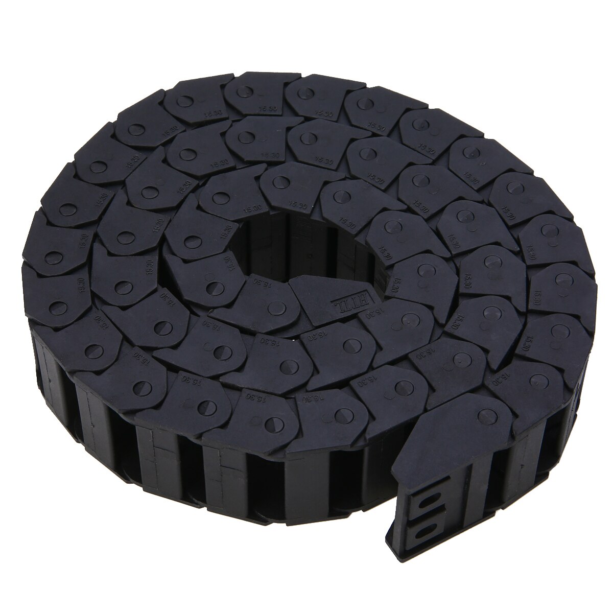 1M Kabel Drag Chain Nylon Sleepkabel Draad Carrier Graveermachine Accessoire 15x30mm