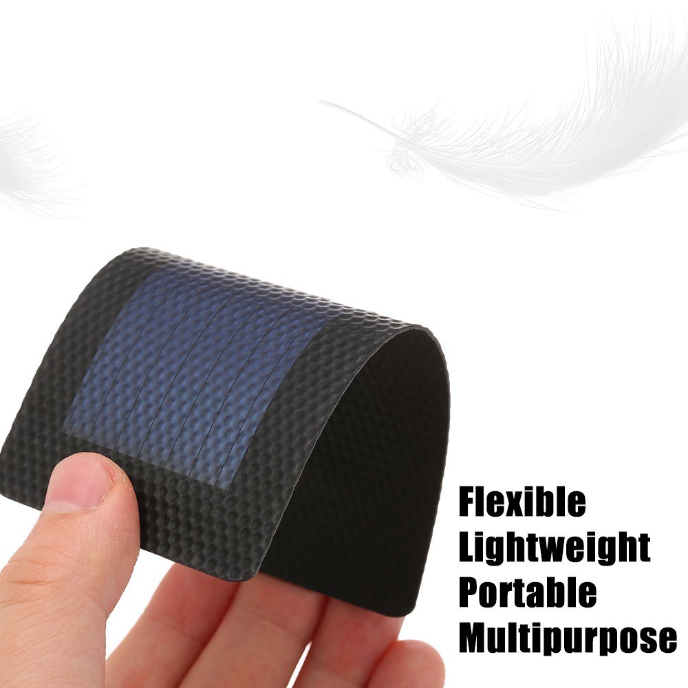 0,3 W/2V DIY Módulo de Panel Solar blando cargador de batería Flexible plegable 120*60MM para luces solares muestra Juguetes