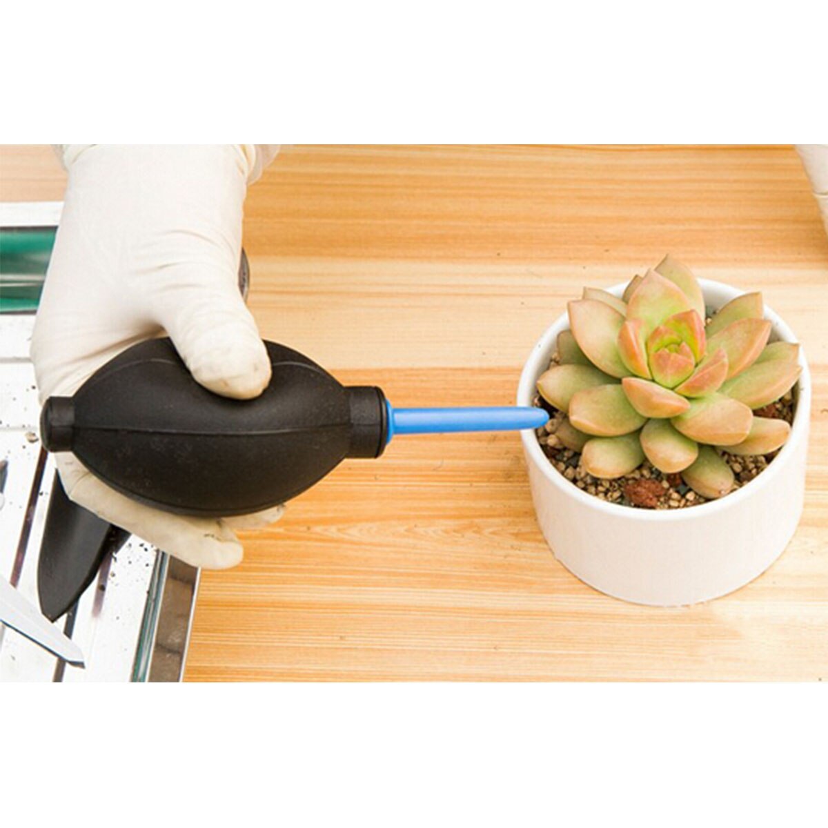 Outil universel de nettoyage de lentilles binoculaires CCD, appareil photo de clavier, nettoyeur de poussière, pompe de soufflage d'air en caoutchouc