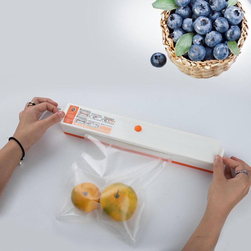 Food Storage Saver Bags Vacuum Plastic Roll Custom Size Bags For Kitchen Vacuum Sealer To Keep Food Fresh