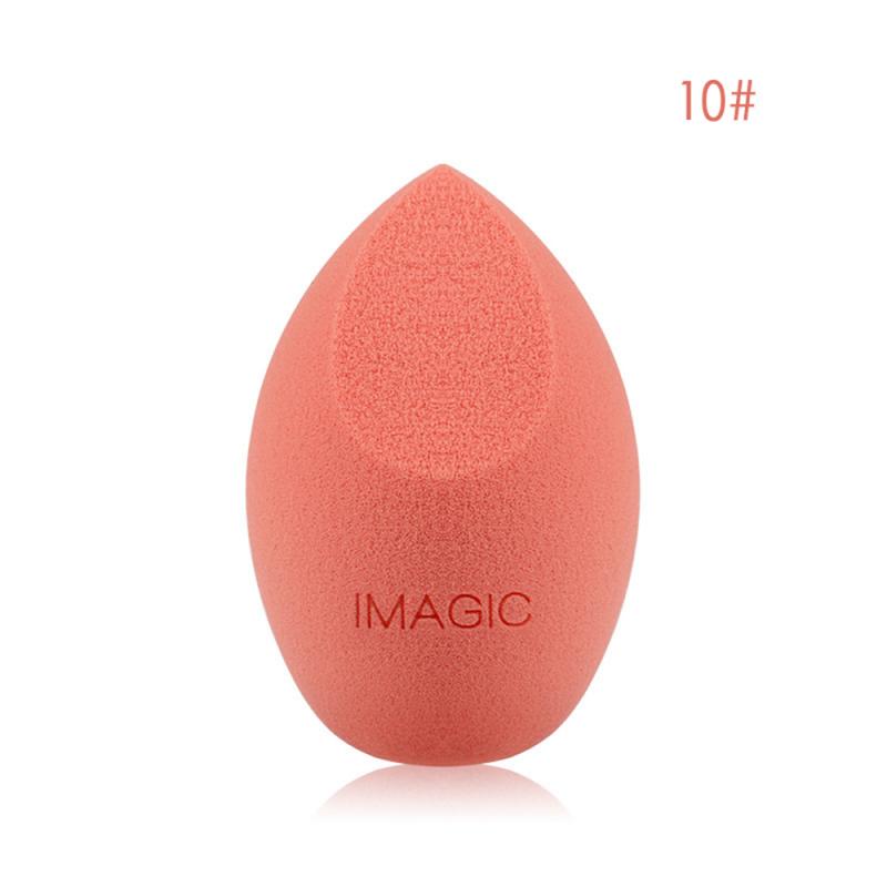 IMAGIC Makeup Egg Dry And Wet Use Non-latex Sponge Absorbent Cosmetic Foundation Beauty Powder Puff Soft Gourd Shape Puff: Puff 10
