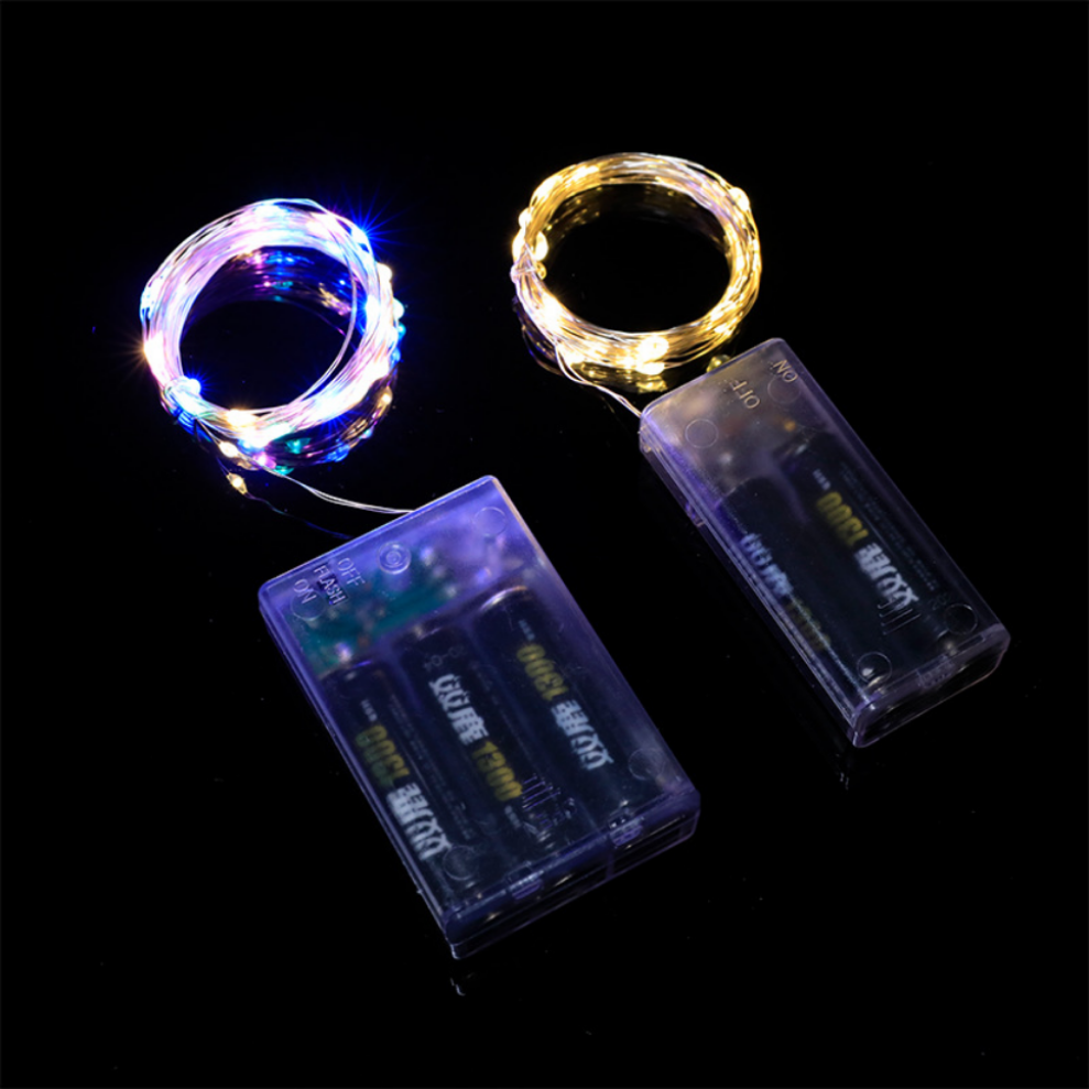 1M 2M 10M 20M 30M Kupferdraht LED Lichterketten Beleuchtung Fee Girlande für Weihnachtsbaum Hochzeit Party Dekoration