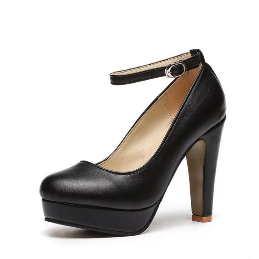 Ultra Hoge Hakken Prima Met Waterdichte Verf Enkele Schoen Hakken Kleuraanpassing Diamant Club Schoenen: Black / 36