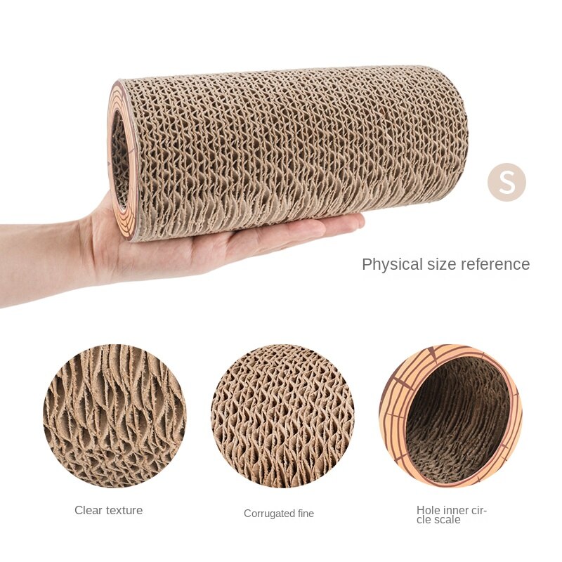 Picture of Corrugated Hamster Tunnel Tree Tunnel Hamster Toy ... – Grandado